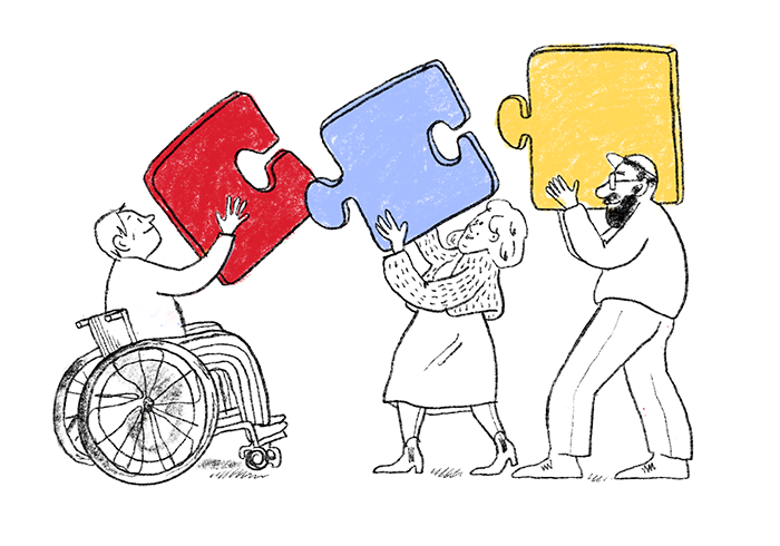 Hverfisskipulag - þrír fasar vinnuferli