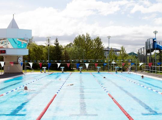 25-meter pool at Grafarvogslaug