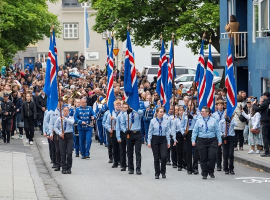 Skrúðganga á 17. júní
