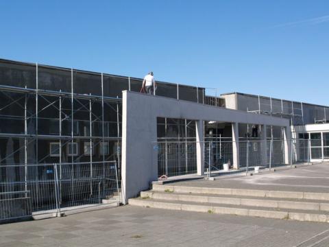 Framkvæmdir við húsnæði Grandaskóla