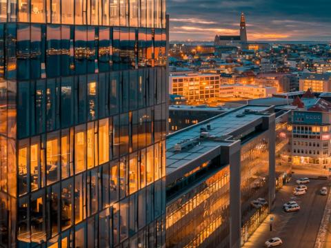 Höfðatorg. Ljósmynd Ragnar Th. Sigurðsson