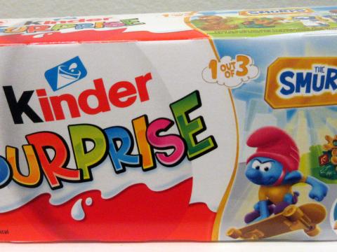 Kinder Surprise egg innkölluð