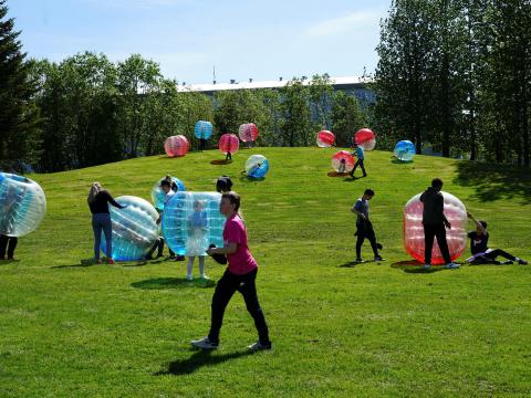 Sumargleði í Breiðholti.