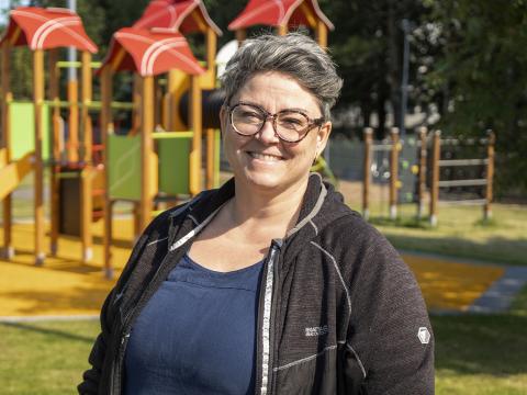 Sólrún Óskarsdóttir leikskólastjóri Brákarborgar