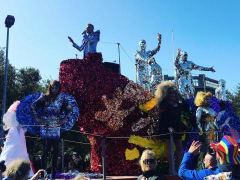 Frá Gleðigöngu 2019.