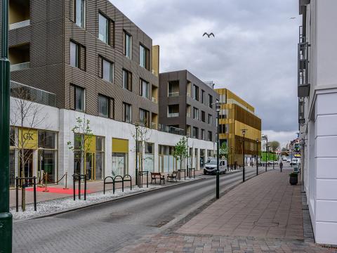 Götumynd af Tryggvagötu.