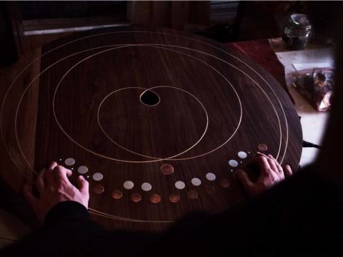 Segulharpa eftir Úlf Hansson verður á sýningunni Framúrstefnuleg hljóðfæri í Ráðhúsi Reykjavíkur 11. - 15. október