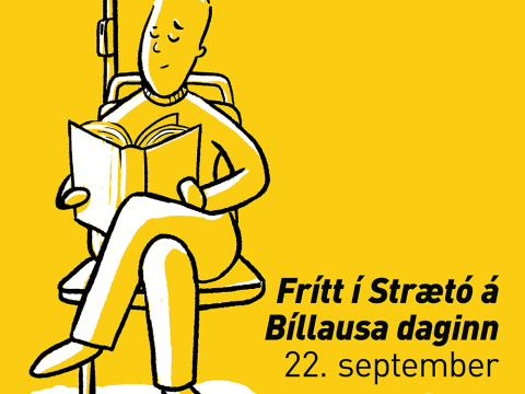 Vefborði fyrir bíllausa daginn.