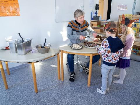 Matartími á leikskóla