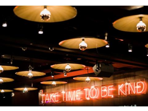 Take time to be kind