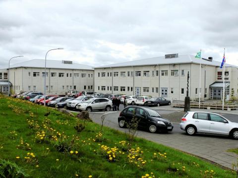 Foldaskóli við Logafold í Grafarvogi.