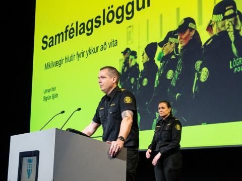 Unglingaþing í Hörpu 2023 um unglingamenningu.