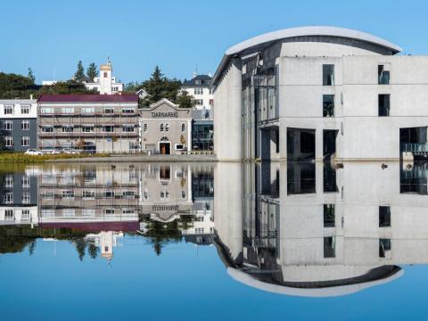 Ráðhús Reykjavíkur.