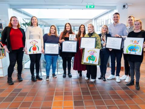 Hvatningarverðlaun fyrir frístundastarf 2023.