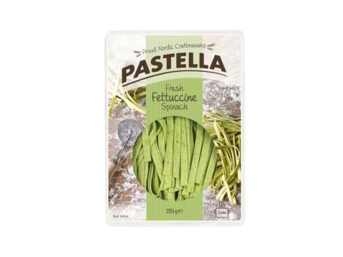 Pastella Fresh Fettuccine Spinach pasta, sem heilbrigðiseftirlitið innkallaði