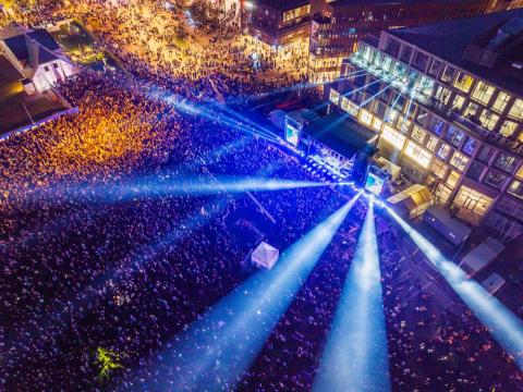 Tónaflóð Rásar tvö á Menningarnótt 2023