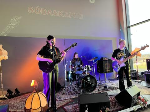 Tónleikar á Unglist 2022