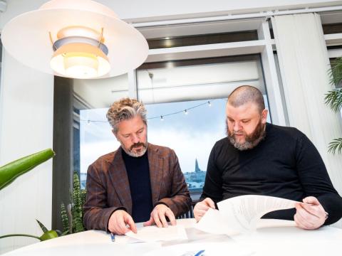 Dagur B. Eggertsson og Haraldur Þorleifsson
