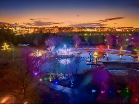 Jóladalurinn í Fjölskyldu- og húsdýragarðinum 