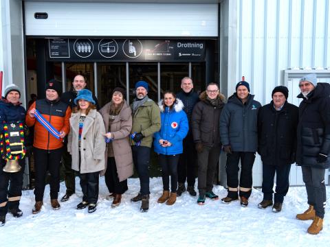 Borgarstjóri og bæjarstjórar sveitarfélaganna á höfuðborgarsvæðinu fagna opnun í Bláfjöllum á laugardag.