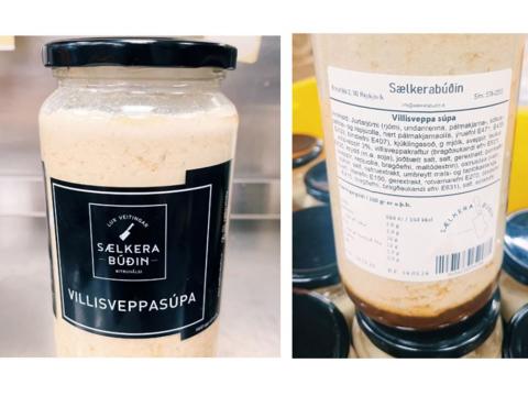Villisveppasúpa frá Sælkerabúðinni