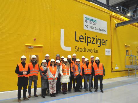 Heimsók til orkufyrirtækis í Leipzig