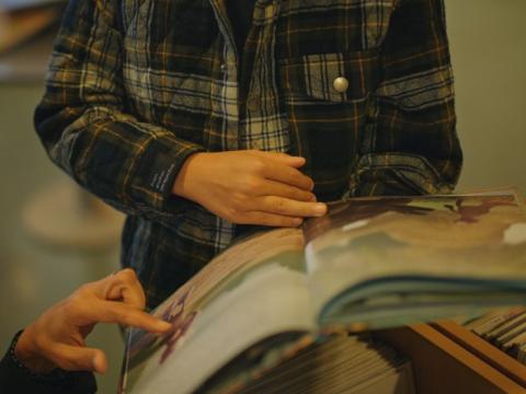 Mynd frá Borgarbóksafninu