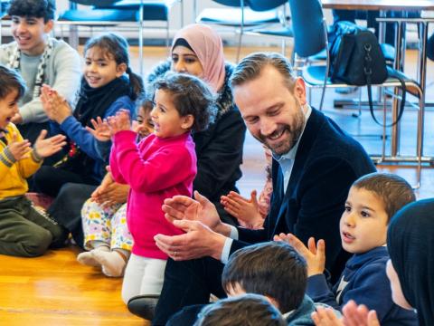 Skóla- og fjölskyldumiðstöð fyrir Palestínufólk