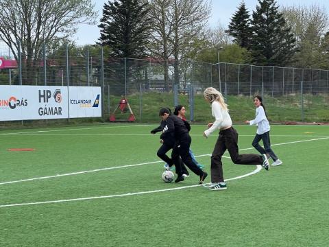 Útskriftarverkefni stelpna í 10. bekk Langholtsskóla