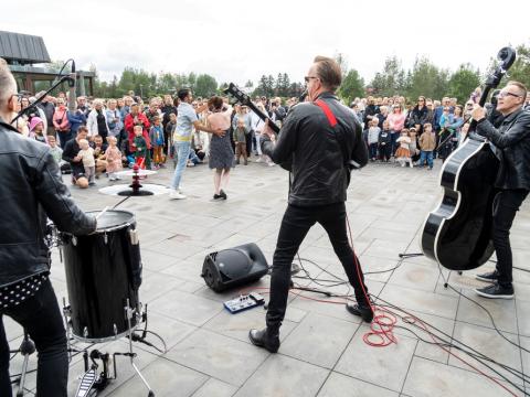 Menningarnótt 2023. Langi Seli og skuggarnir spila á Kjarvalsstöðum