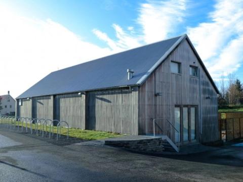 Hlaðan við Gufunesbæ.