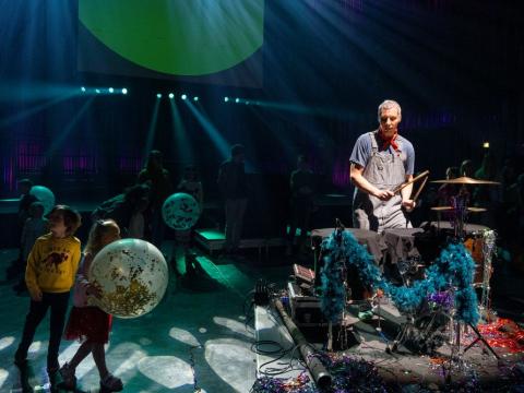 Hljómsveitin Celebs flytur lag Barnmenningarhátíðar 2024 á Big Bang tónlistarhátíðinni 2024