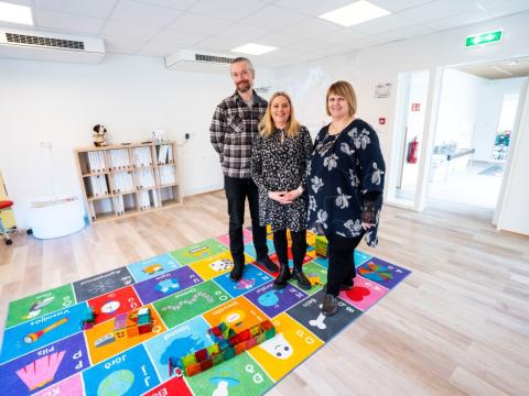 Three Stakkaborg staff members