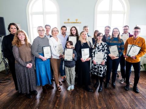 Tilnefningar til Barnabókaverðlauna Reykjavíkurborgar sem fram fór í Iðnó í dag