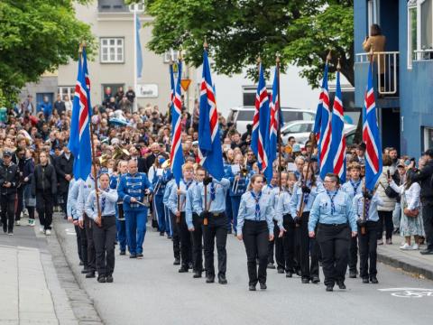 Skrúðganga á 17. júní