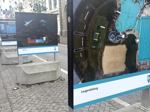 A photography exhibit by Bragi Þór Jósefsson opened in Austurstræti.