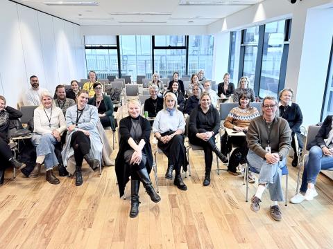 Mynd af stjórnendum og ráðgjöfum í málaflokki fatlaðs fólks hjá Reykjavíkurborg. 