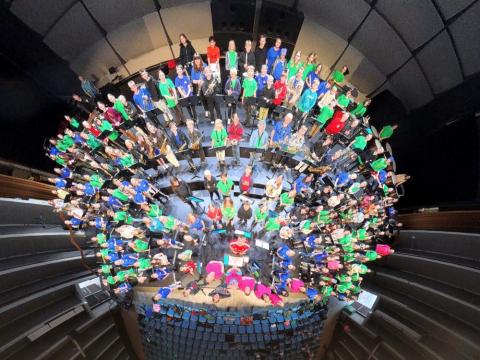 National school band competition in Vesturbær