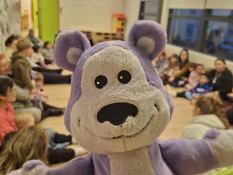 Stóri Blær bangsi.