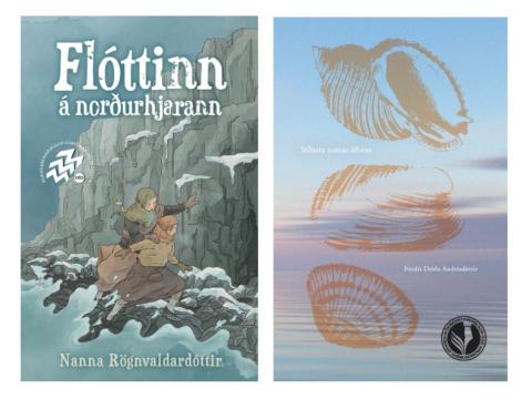 Bækur sem fengu Barnabókaverðlaun Guðrúnar Helgadóttur og Bókmenntaverðlaun Tómasar Guðmundssonar 2025