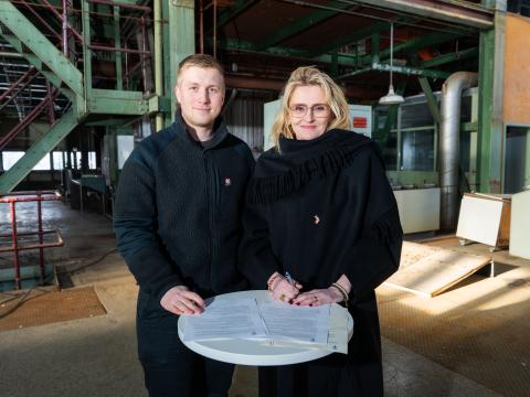 Hilmar Ingimundarson og Heiða Björg Hilmisdóttir.