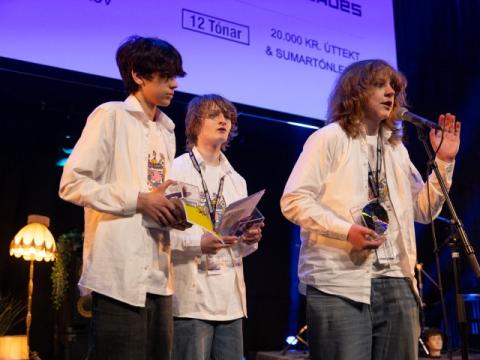 Hljómsveitin Falinn gjóður vann Músíktilraunir 2026