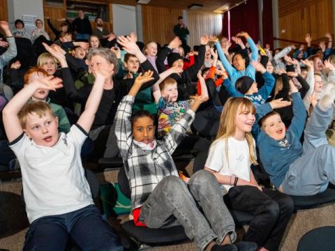 Kátri krakkar í Breiðholtsskóla