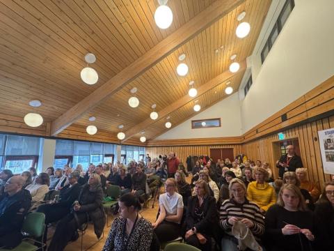 Mynd frá málþingi í Gerðubergi um orðaforðaaðferðina Starling.