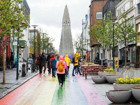 Mannlíf í miðborginni