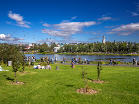 Hljómskálagarðurinn í Reykjavík