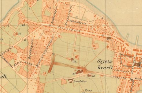 Götur í vesturhluta Reykjavíkur