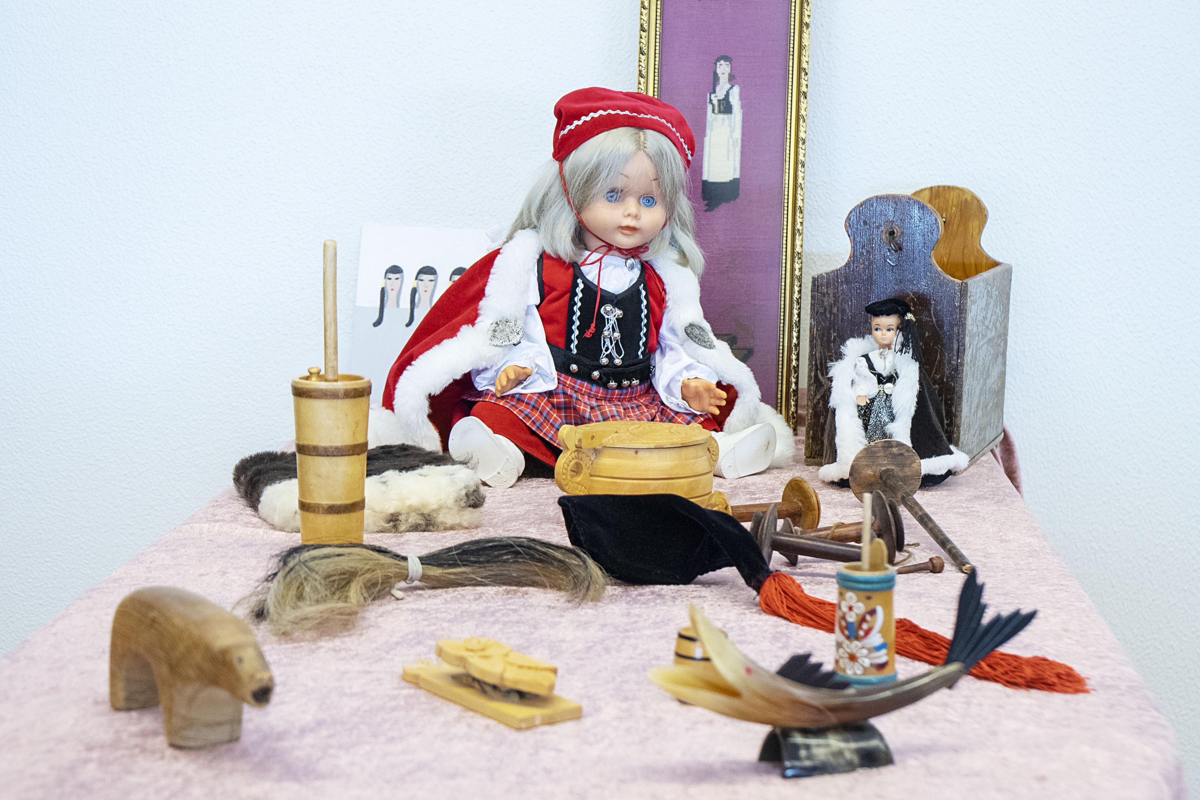 Á þorrablótinu breyttist Kvistaborg nánast í útibú frá Þjóðminjasafninu.