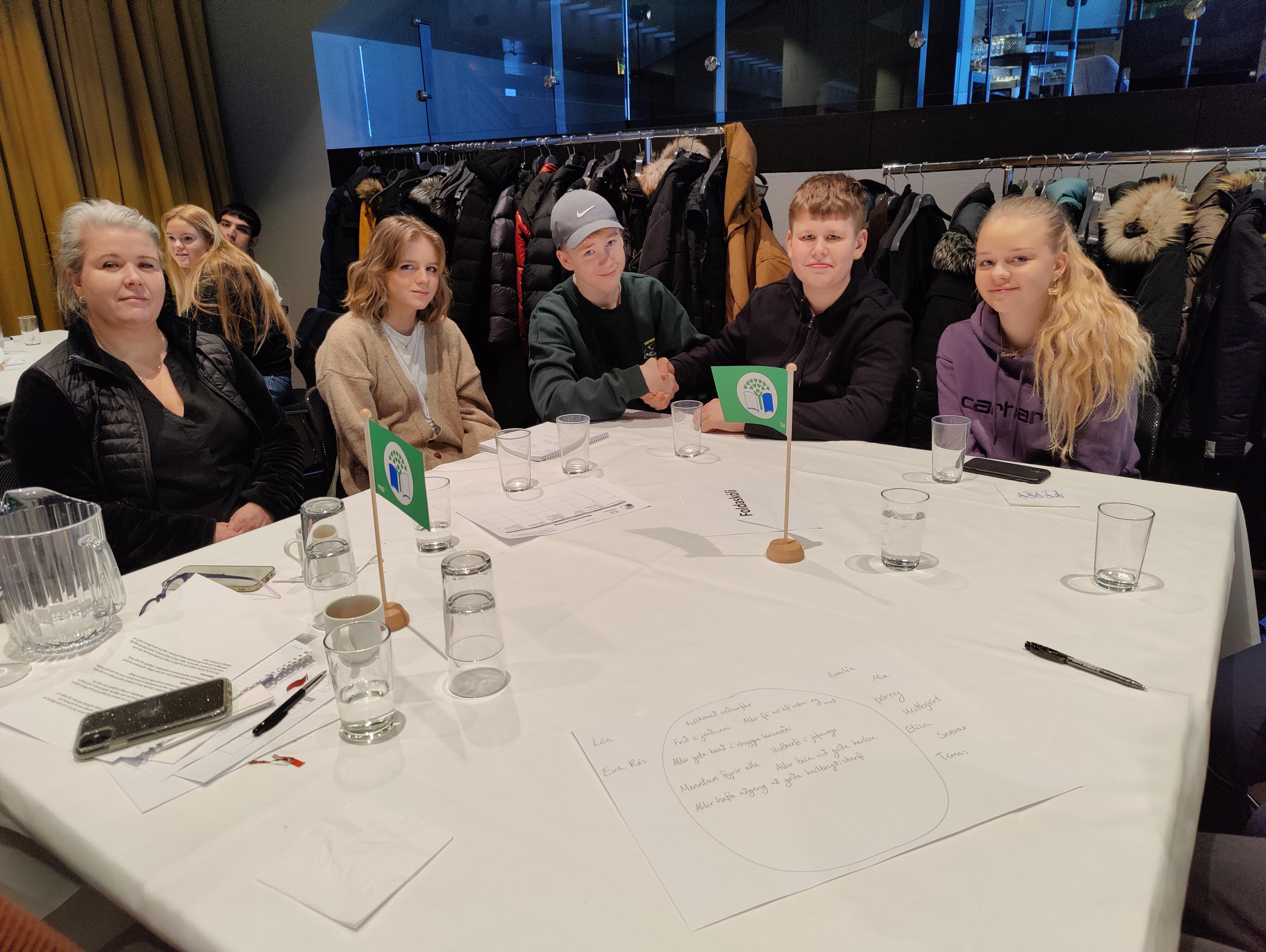 Frá Loftslagsþingi í Ráðhúsinu.