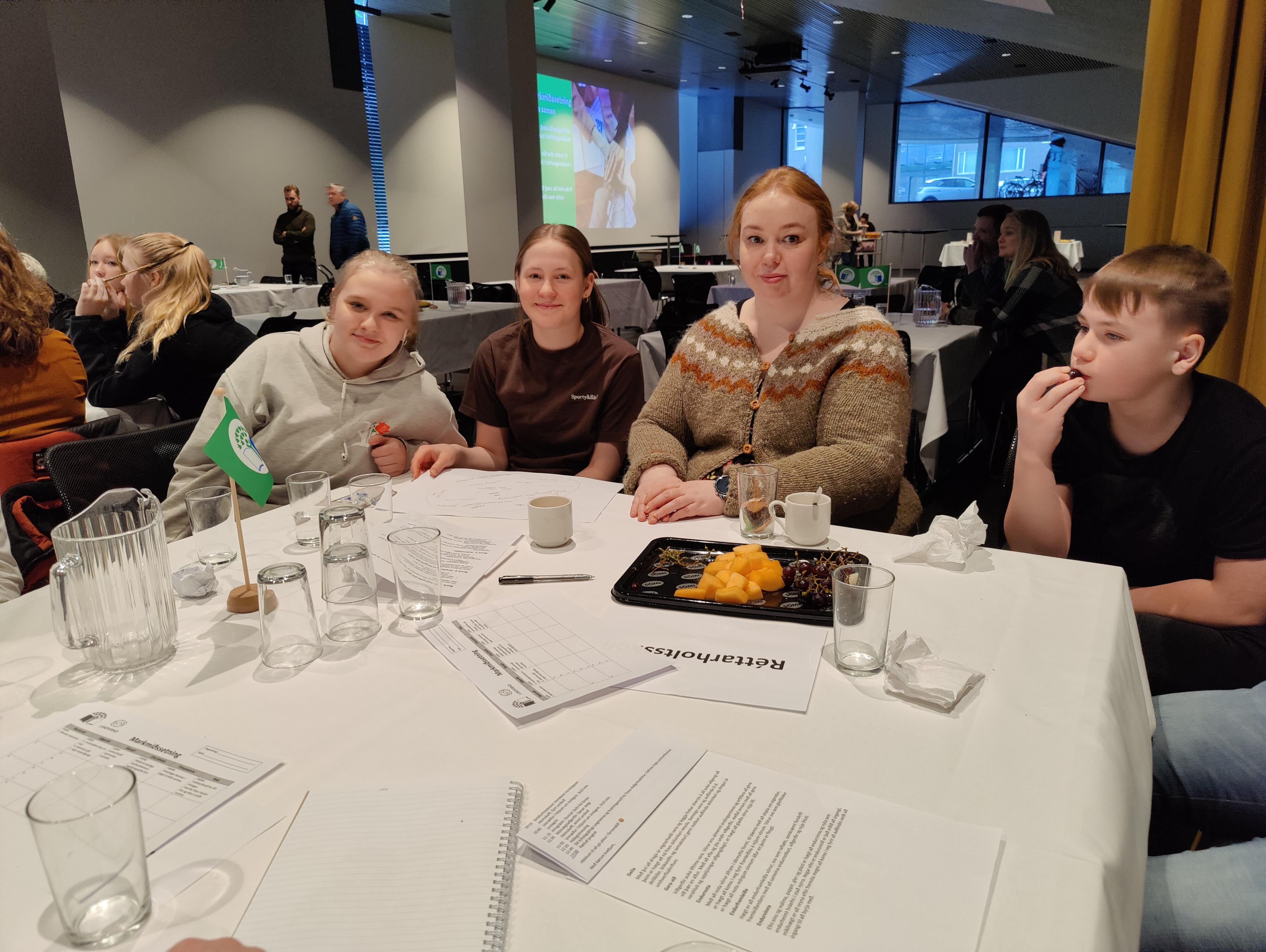 Frá Loftslagsþingi í Ráðhúsinu.